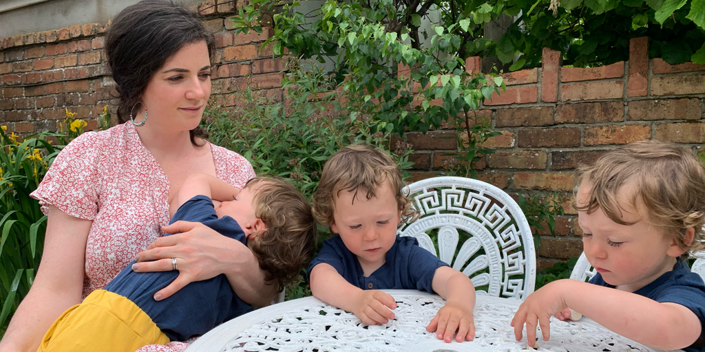 Real Women: Breastfeeding Triplets