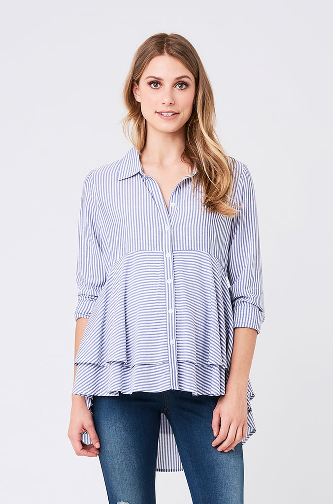 maternity-and-nursing-layered-stripe-peplum-shirt1